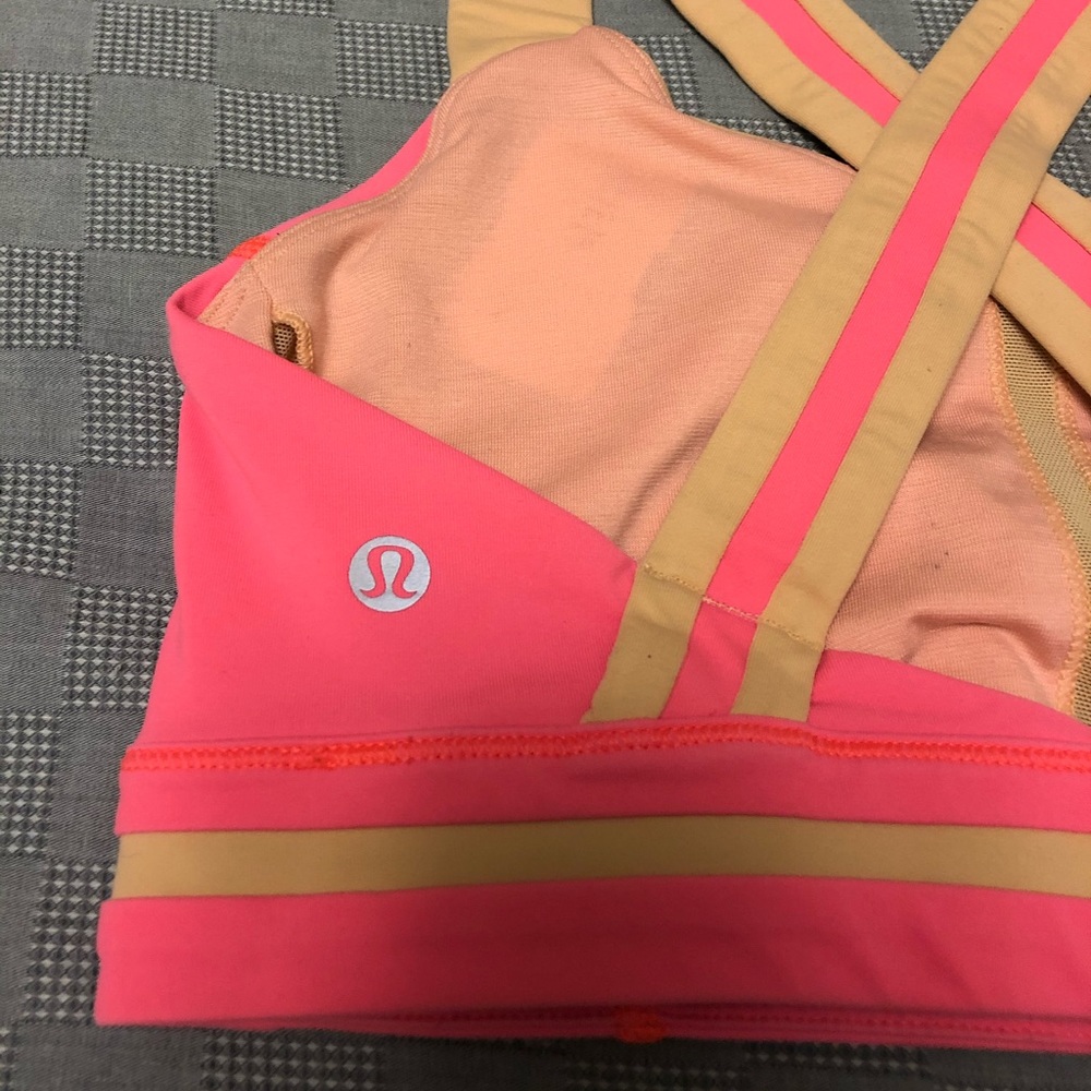 Lululemon Rack Pack Sports Bra Size 6 - Picture 3 of 3